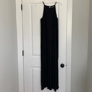 C Est 1946 Secrets Escape Ideal Black Sleeveless Romper Jumpsuit Sz L NWT